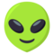 Alien emoji on Emojione