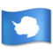 Antarctica emoji on LG