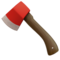 Axe emoji on Apple