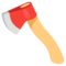 Axe emoji on Google