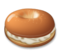 Bagel emoji on LG
