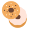 Bagel emoji on Microsoft