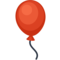 Balloon emoji on Facebook