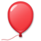 Balloon emoji on LG