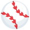 Baseball emoji on Emojione