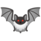 Bat emoji on Emojidex