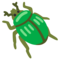 Beetle emoji on Google