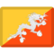Bhutan emoji on Facebook