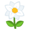 Blossom emoji on Messenger