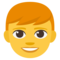 Boy emoji on Emojione