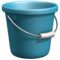 Bucket emoji on Apple