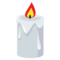 Candle emoji on Emojione