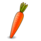 Carrot emoji on Emojidex