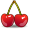 Cherries emoji on Emojidex