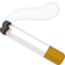 Cigarette emoji on Facebook