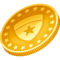 Coin emoji on Facebook