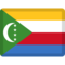 Comoros emoji on Facebook