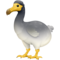 Dodo emoji on Facebook