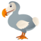 Dodo emoji on Emojione