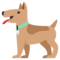 Dog emoji on Emojione