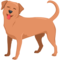 Dog emoji on Messenger