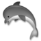 Dolphin emoji on LG