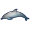 Dolphin emoji on Emojidex