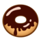 Doughnut emoji on Emojidex