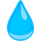 Droplet emoji on Messenger