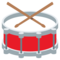 Drum emoji on Emojione