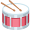 Drum emoji on Facebook