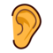 Ear emoji on Emojidex