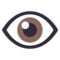 Eye emoji on Emojione