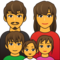 Family emoji on Emojidex