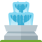 Fountain emoji on Facebook