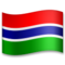 Gambia emoji on LG