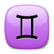Gemini emoji on LG