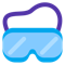 Goggles emoji on Microsoft