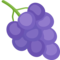 Grapes emoji on Facebook