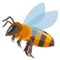 Honeybee emoji on Emojione