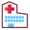 Hospital emoji on Emojidex