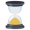 Hourglass emoji on Emojione