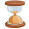 Hourglass emoji on Messenger