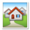 House emoji on LG