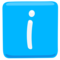 Information emoji on Messenger