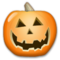 Jack-O-Lantern emoji on LG