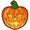 Jack-O-Lantern emoji on Emojidex