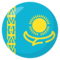 Kazakhstan emoji on Emojione