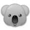Koala emoji on LG