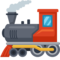 Locomotive emoji on Facebook